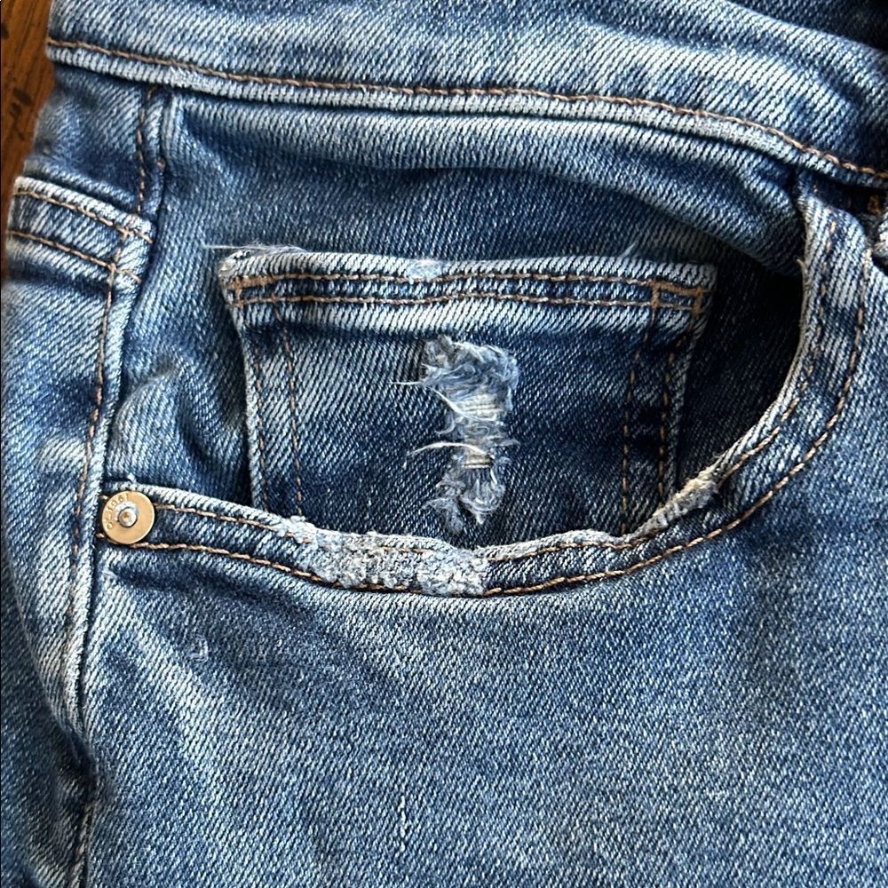 DL1961 Riley Boyfriend Jeans 30 Distressed - Picture 10 of 10